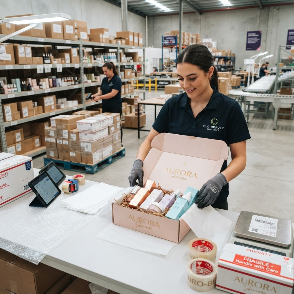 Cosmetics logistics