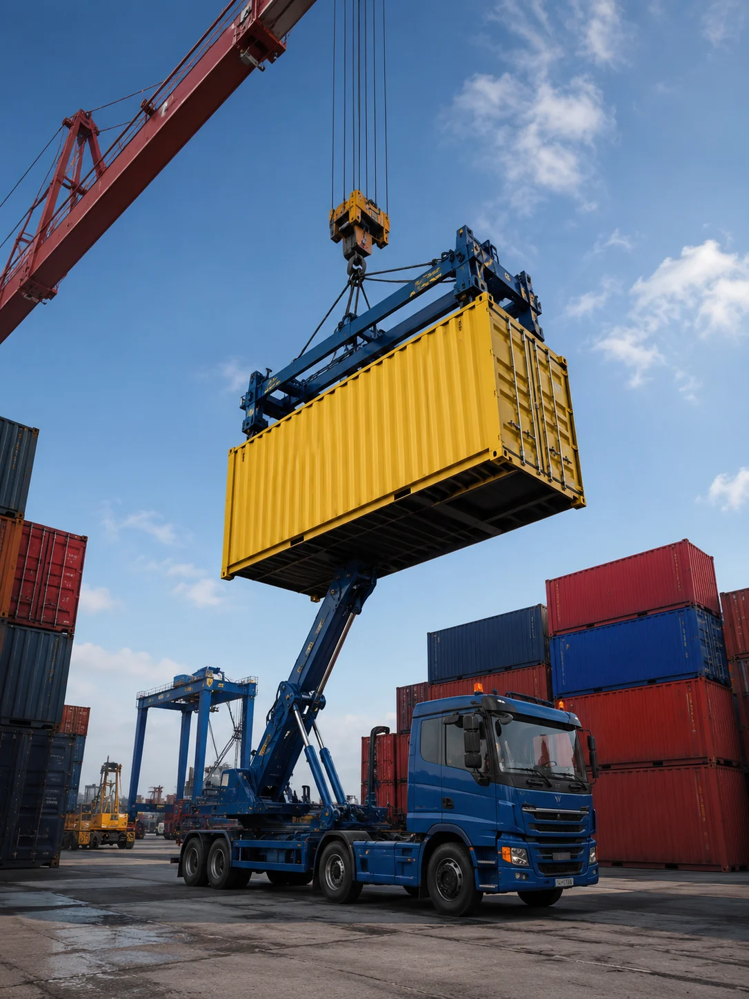 Machinery logistics